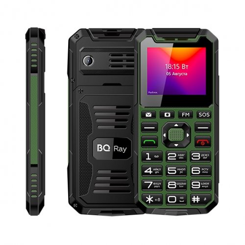 Мобильный телефон BQ 2004 Ray Green/Black