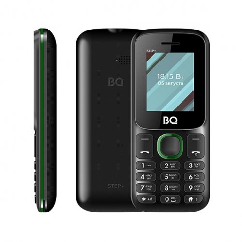 Мобильный телефон BQ 1848 Step+ Black/Green