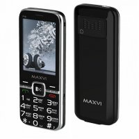 Мобильный телефон Maxvi P18 Black - фото