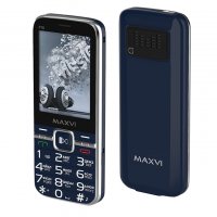 Мобильный телефон Maxvi P18 Blue - фото