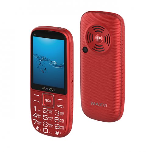 Мобильный телефон Maxvi B9 Red
