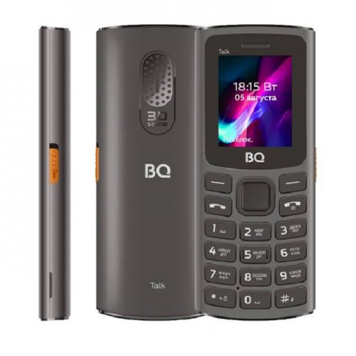 Мобильный телефон BQ 1862 Talk Grey