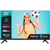 Телевизор Hisense 32A4BG Smart Frameless черный - фото