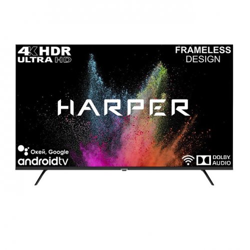 Телевизор Harper 50U770TS черный