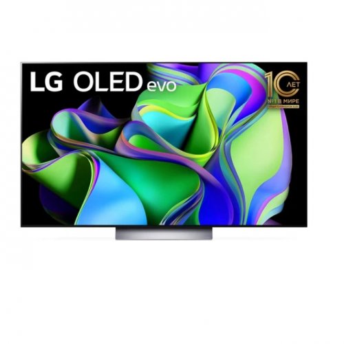 Телевизор LG 55 OLED55C3RLA.ARUB серый/серебристый
