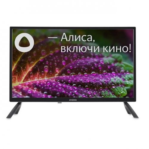 Телевизор Digma DM-LED24SBB31 HD SMART Яндекс