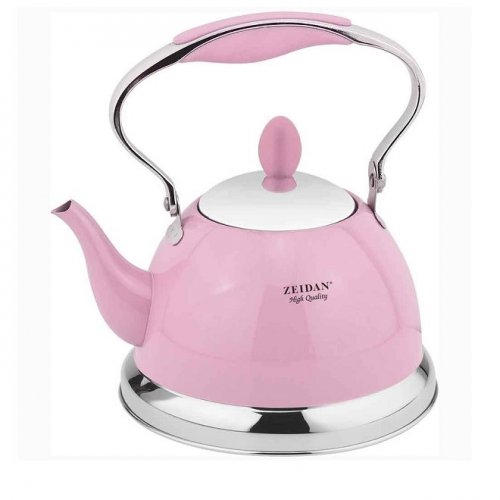 Чайник Zeidan Z-4251 1,0л. розовый