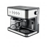 Кофеварка BQ CM1005 Стальной-Черный - фото