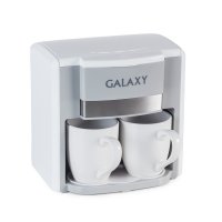 Кофеварка Galaxy GL 0708 белый - фото