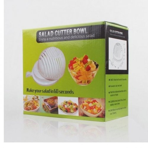 Салатница-овощерезка Ramozi RA-4063 2 в 1 Salad Cutter Bowl