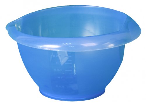 Чаша для миксера Арт-пласт 016007 прозрачная/синяя 3л