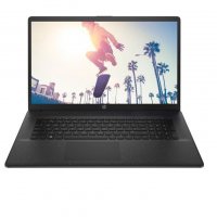 Ноутбук HP 17-cp0092ur (4D4B6EA) black - фото