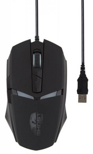 Мышь Oklick 795G GHOST игровая оптическая проводная USB черный (mw-1321)