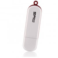 USB-накопитель Silicon Power 32GB Luxmini 320, White - фото