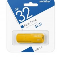 USB-накопитель SmartBuy 32GB CLUE Yellow - фото