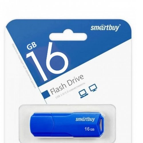USB-накопитель SmartBuy 16GB CLUE Blue