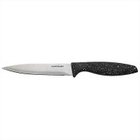 Нож универсальный Webber BE-2268D Carbon черный гранит 12,7 см - фото