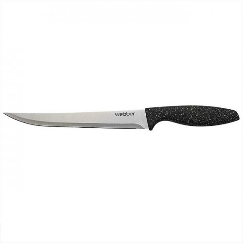 Нож поварской Webber BE-2268C Carbon черный гранит 20 см