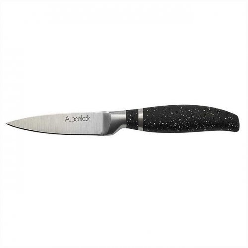 Нож для чистки овощей Alpenkok AK-2130/E Master черный гранит 8,89 см