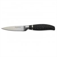 Нож для чистки овощей Alpenkok AK-2130/E Master черный гранит 8,89 см - фото