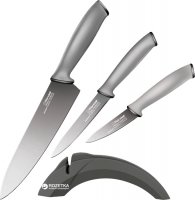 Набор ножей Rondell Kroner RD-459 c точилкой - фото