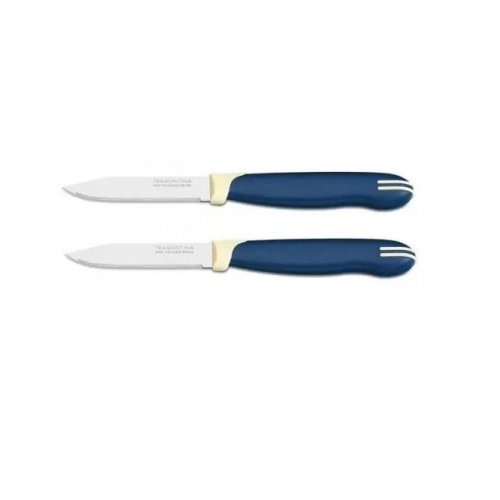 Нож Tramontina Multicolor 23528/213 для овощ 7,5см 2шт