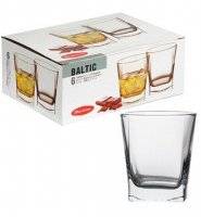 Набор стаканов Pasabahce Baltic 41280 200мл виски - фото