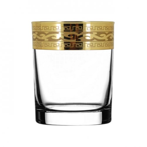 Набор стаканов для виски Версаче золото EAV08-405/S