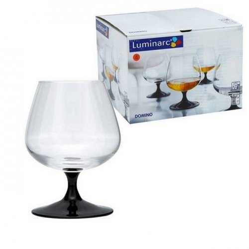 Набор бокалов для коньяка Luminarc Domino J3030 410мл 4шт