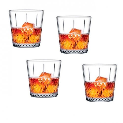 Набор стаканов низких Pasabahce Хайнесс 520084 400мл 4 шт