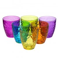 Набор цветных стаканов Pasabahce СЭНД-КАЗАНОВА 96298D3 6 шт. - фото