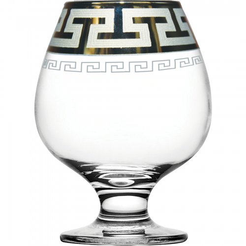 Набор бокалов для бренди Греческий узор 400 мл. (GE03-188)