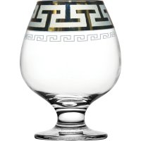 Набор бокалов для бренди Греческий узор 400 мл. (GE03-188) - фото