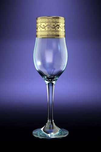 Набор бокалов для шампанского Версаче 200мл. (EAV08-160)