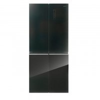 Холодильник Centek CT-1744 NF Black Glass - фото